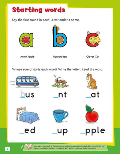 My Second Reading Activity Book [Classic] - Letterland Canada