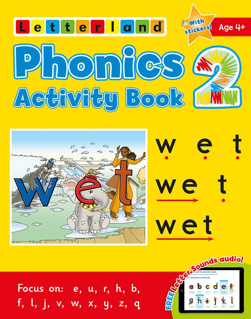 Phonics Activity Book 2 [Classic] - Letterland Canada