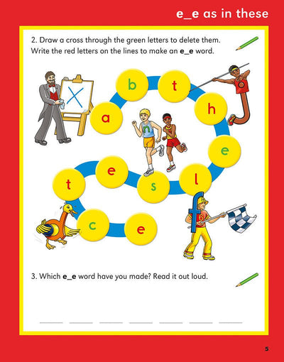 Phonics Activity Book 4 [Classic] - Letterland Canada