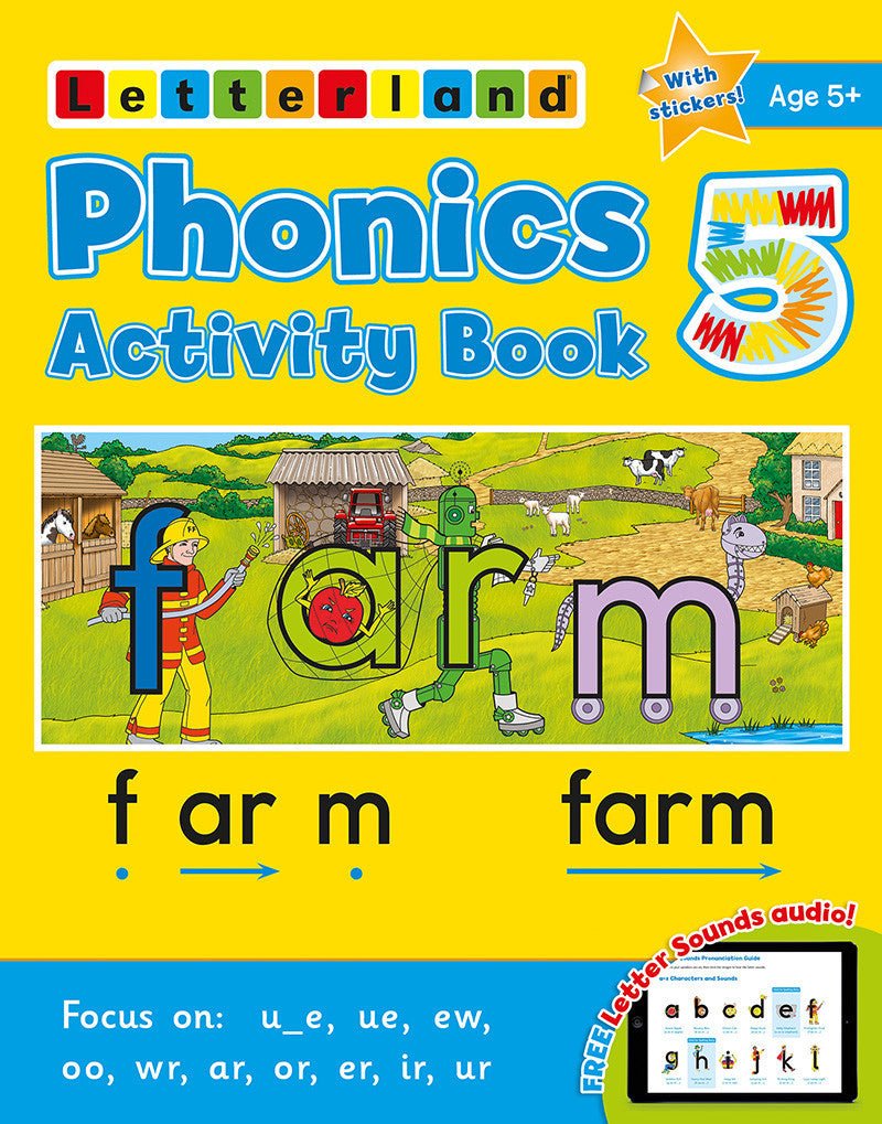 Phonics Activity Book 5 [Classic] - Letterland Canada