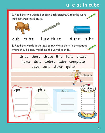 Phonics Activity Book 5 [Classic] - Letterland Canada
