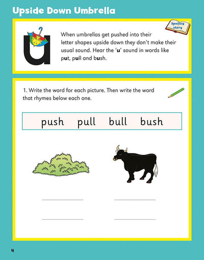 Phonics Activity Book 6 [Classic] - Letterland Canada