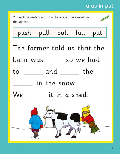 Phonics Activity Book 6 [Classic] - Letterland Canada