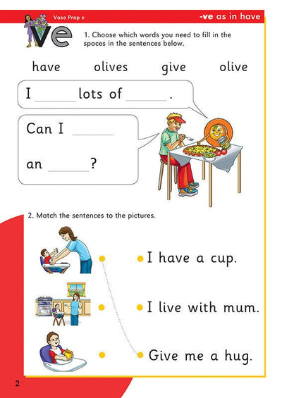 Phonics Workbooks (1 - 6) - Letterland Canada