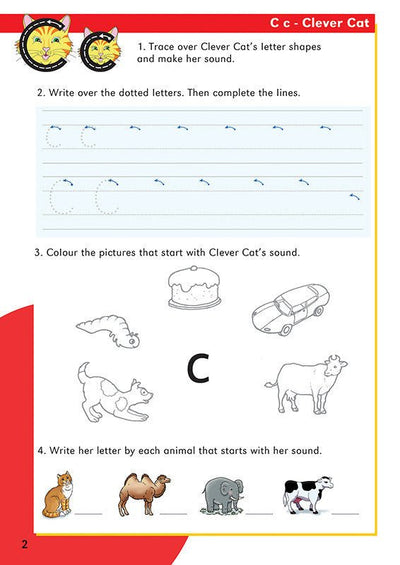 Phonics Workbooks (1 - 6) - Letterland Canada