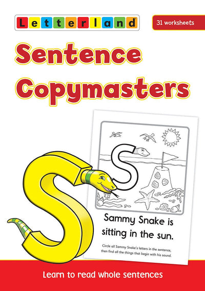Sentence Copymasters [Classic] - Letterland Canada
