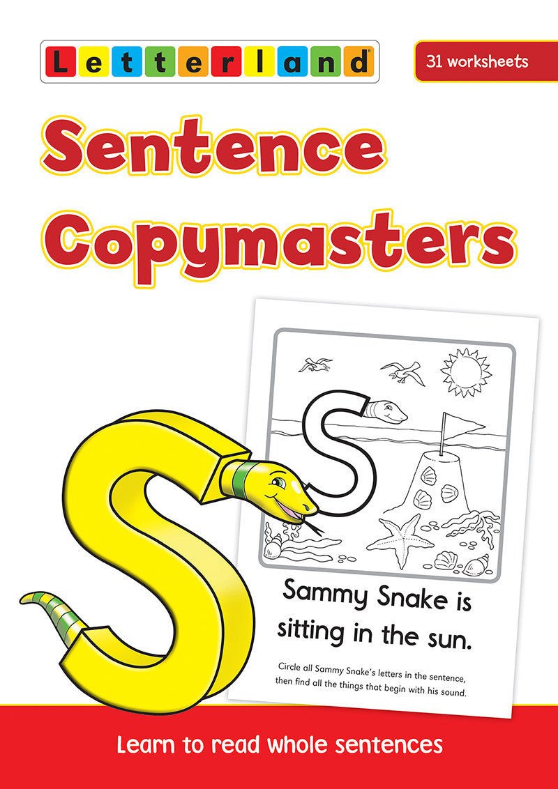 Sentence Copymasters [Classic] - Letterland Canada