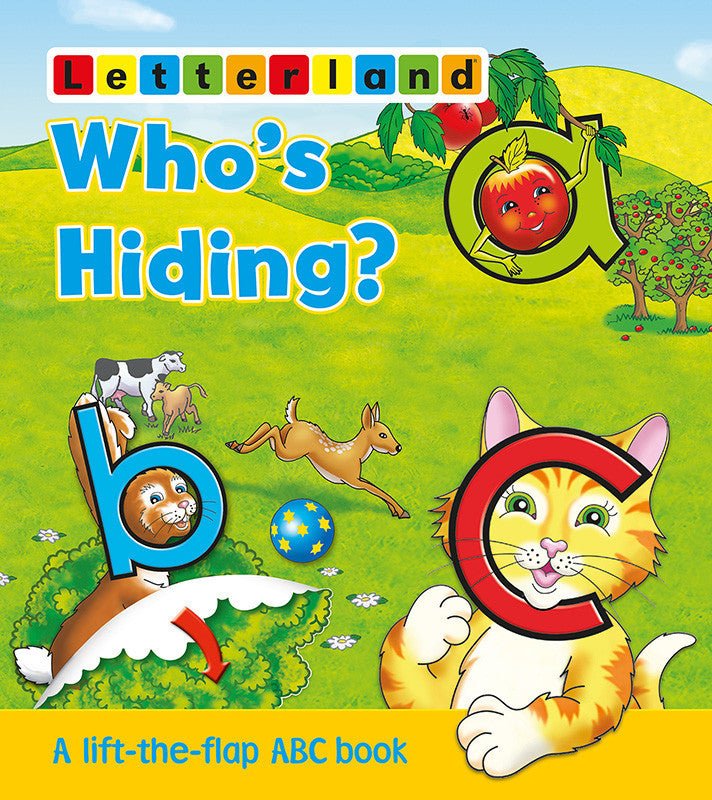 Who's Hiding? (flap book) - Letterland Canada